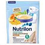 Каша молочная, Nutrilon (Нутрилон) 200 г кукурузная абрикос и банан с 6 мес зип-пакет