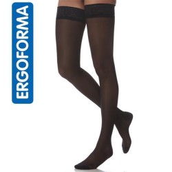 Чулки антиварикозные, Ergoforma (Эргоформа) р. 6 арт. 211 1 класс компрессии 18-22 мм черные